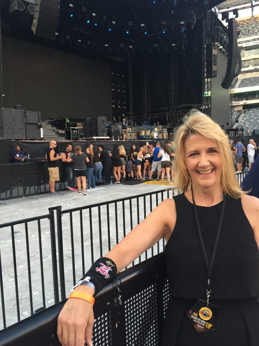 Cynthia Front Row July 23, 2016 Met Life Stadium