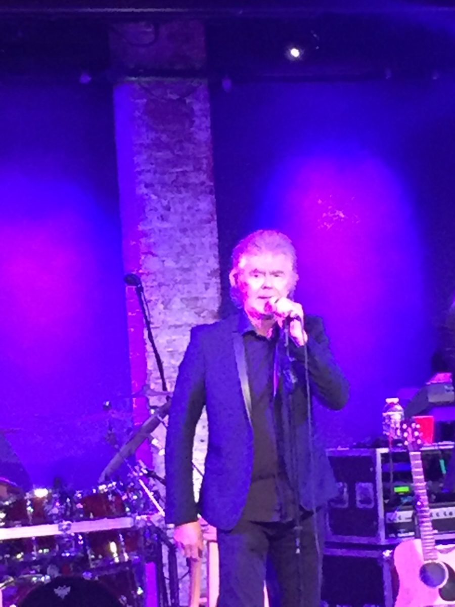 Founding member and lead singer Danny Hutton of the Three Dog Night at NYC Winery August 18, 2016