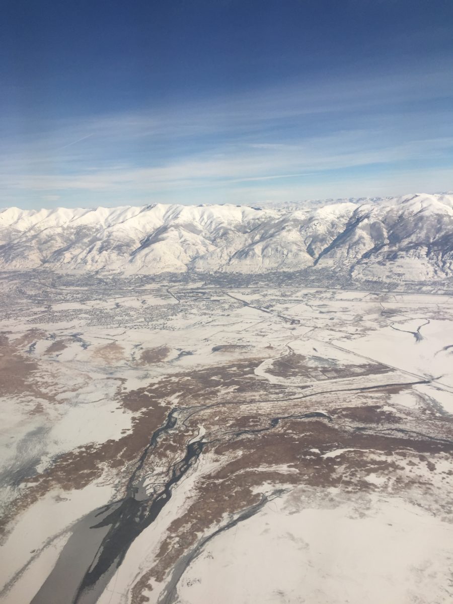 Aerial View Salt Lake City, Utah