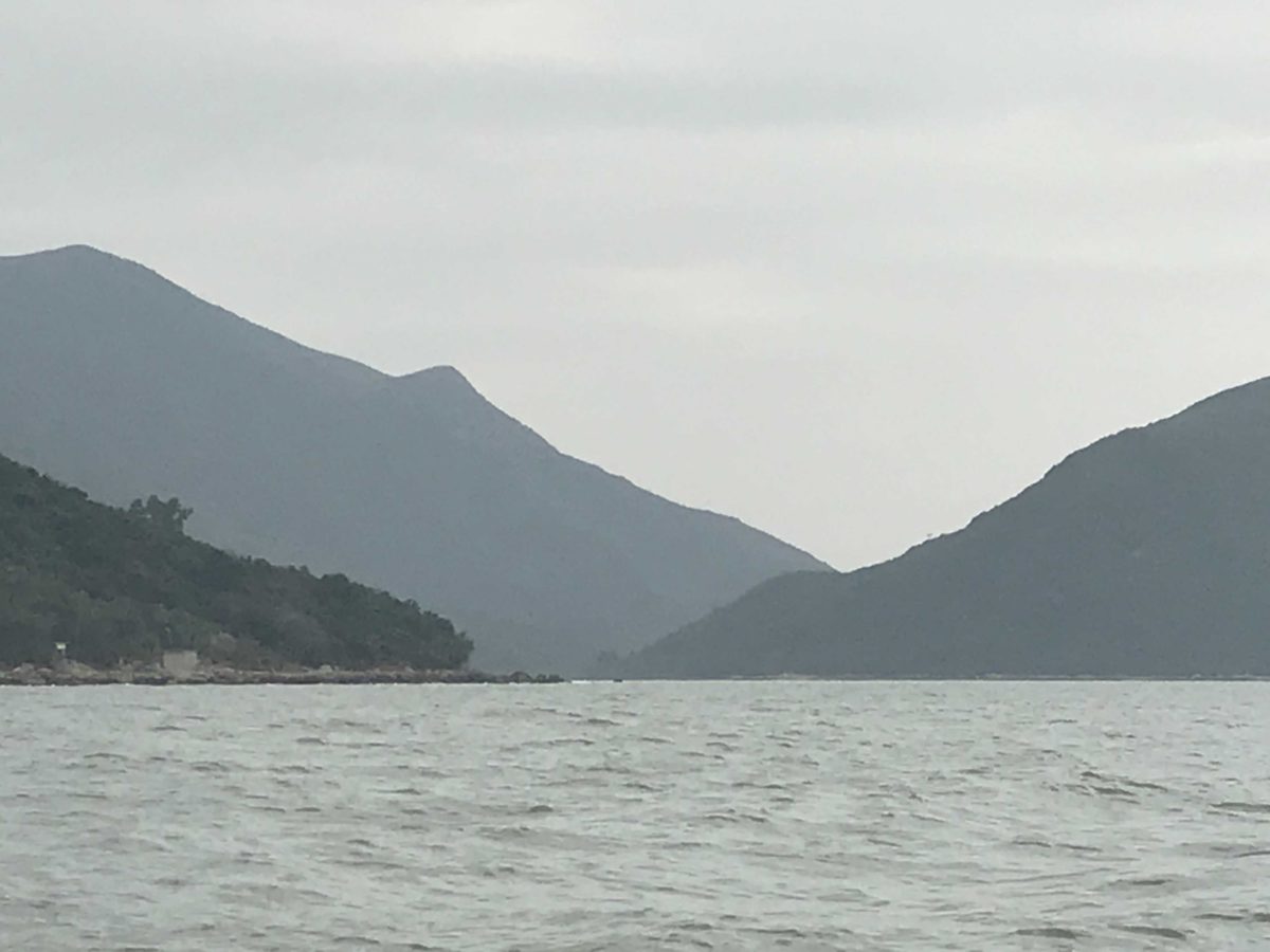 South China Sea just outside the Tai O Fishing Village Harbor